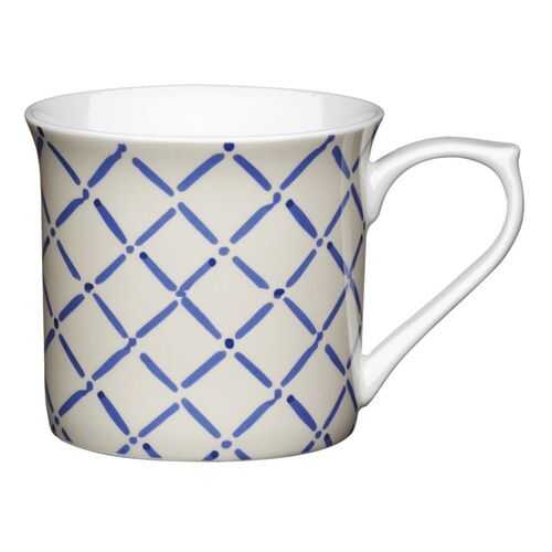 Кружка Kitchen Craft Blue Crosshatch, 0,3л, KCMFLT11 в Tescoma