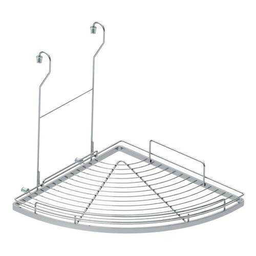 Полка на рейлинг угловая большая MX-421 хром глянец в Tescoma