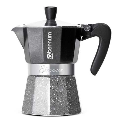 Гейзерная кофеварка AETERNUM/Bialetti ELEGANCE Black 6 чашек в Tescoma