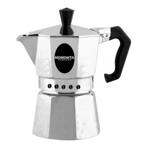 Кофеварка гейзерная Bialetti Morenita 5975 Серебристый, черный в Tescoma